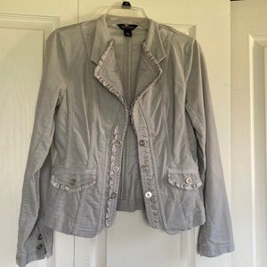 Light Gray corduroy Blazer